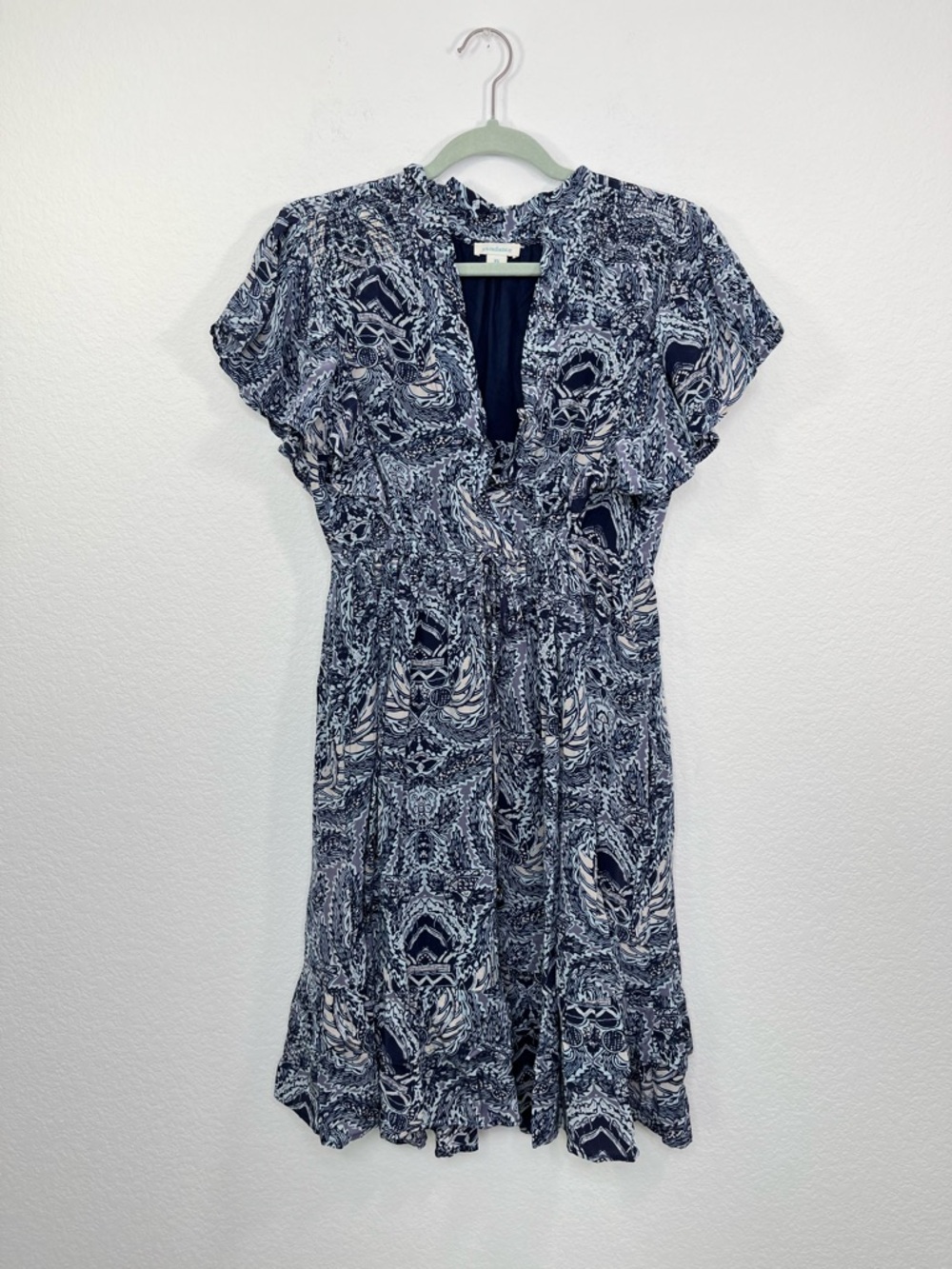Sundance Skye Dress Navy Blue size XS - Picture 2 of 9